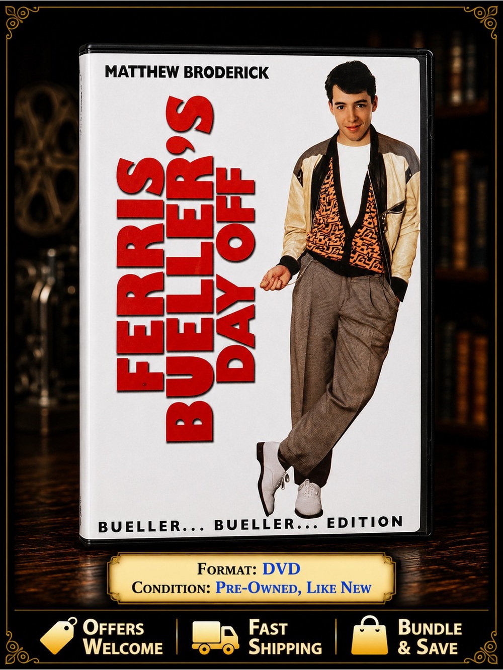 Ferris Bueller's Day Off Bueller Edition DVD